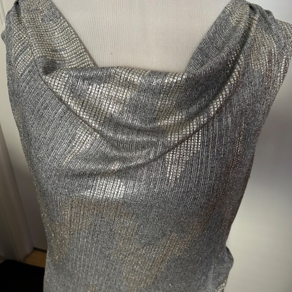 Silver and Gold Dress - Picture 2 of 6